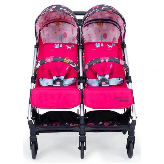Pink new arrivals double stroller